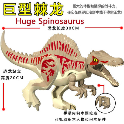 Dinosaur building block assembly toy, dinosaur egg, Tyrannosaurus rex, handmade creative model, educational science 3D puzzle animal - image 3
