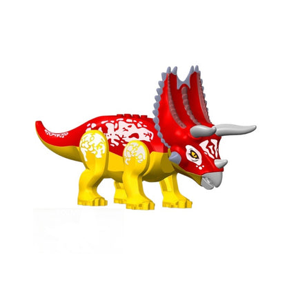 Dinosaur building block assembly toy, dinosaur egg, Tyrannosaurus rex, handmade creative model, educational science 3D puzzle animal - image 5