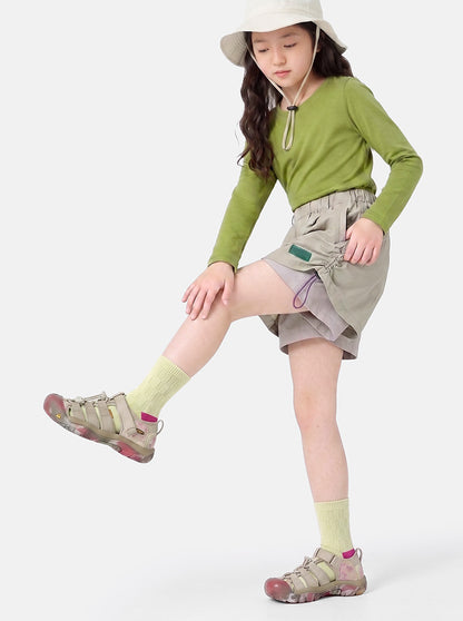 2033 Children's Socks Wholesale Autumn and Winter Jumping Candy Baby Striped Cartoon Elastic Breathable Sports Socks Double Needle Socks - image 3
