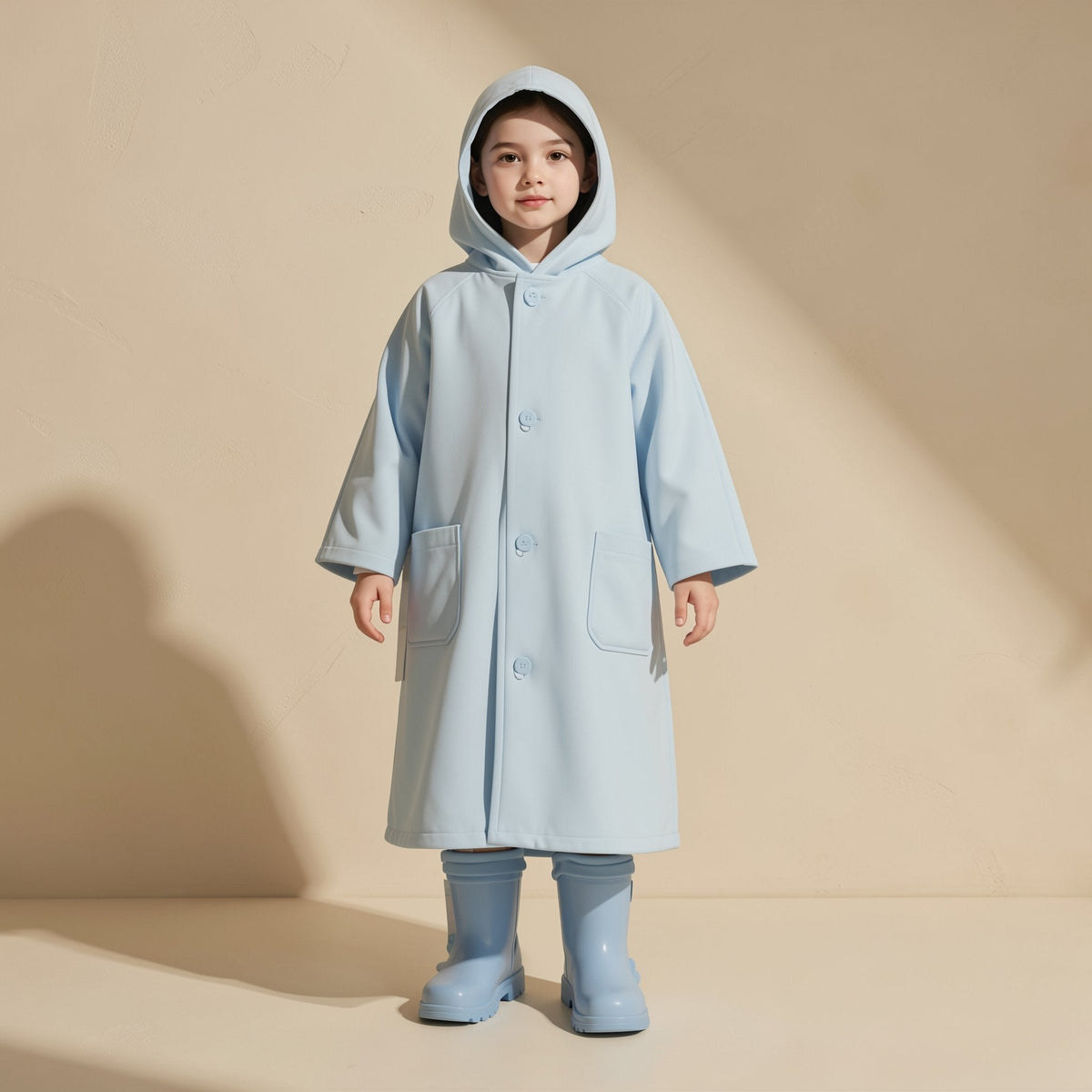 Puddlecape full body cartoon PVC raincoat for children