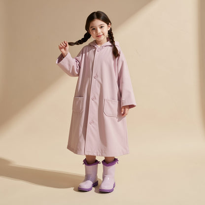 Puddlecape full body cartoon PVC raincoat for children - view 2