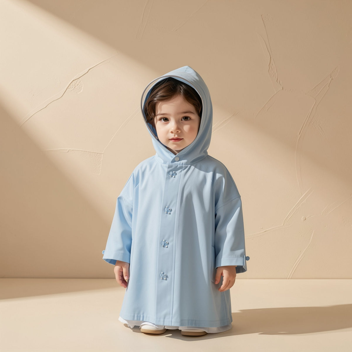 Puddlecape full body cartoon PVC raincoat for children - view 3