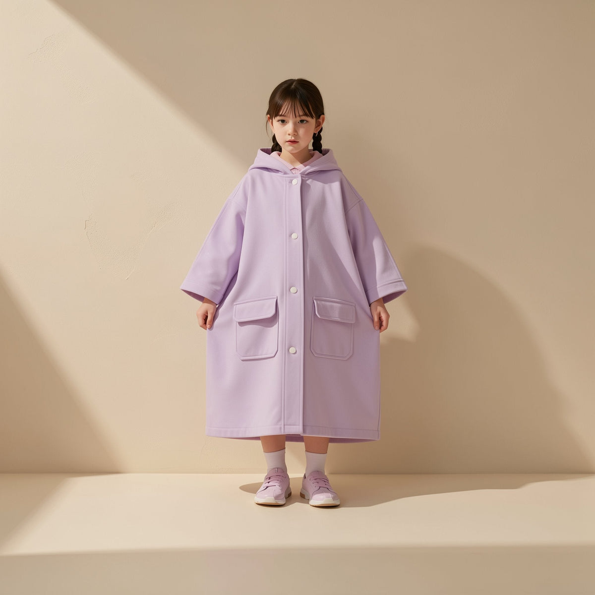 Puddlecape full body cartoon PVC raincoat for children - view 5