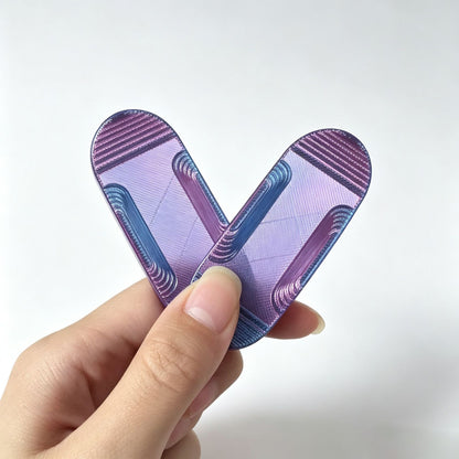 3D Printed Magnetic Fingertip Slider Stress Relief Toy Magnetic Sliding Decompression Gadget Portable for Office, Study, and Travel - image 2