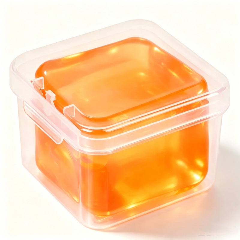 Popular stress-relief toy: maltose cube ice block, solid color stress-relief ball, slow rebound, customizable logo - image 3