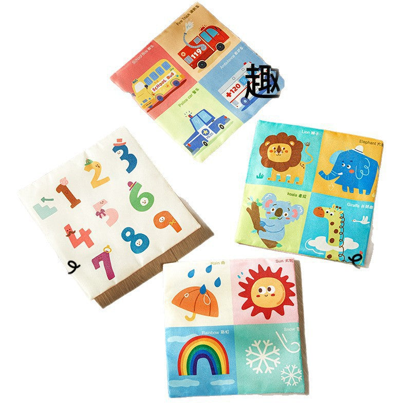 Baby Cross-Border Tissue Box Toy, Infant Simulation Learning Finger Exercise Tissue Pulling Early Education Soothing Toy - image 5