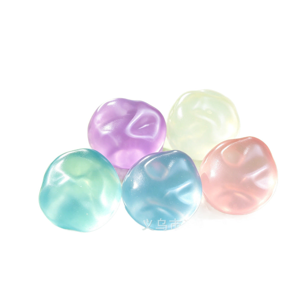 Cross-Border Hot-Selling High-Transparency Coconut Oil Ball Squishy Toy, Vaseline Moldable Stress-Relief Toy Ball, Creative Ball - image 5