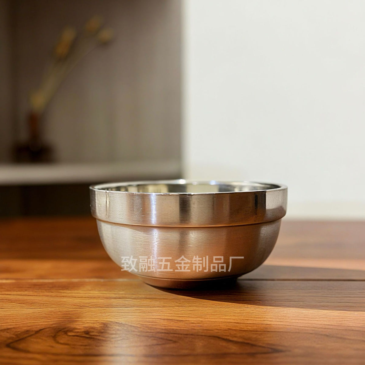 304 children's stainless steel food bowl, food-grade, anti-fall, insulated bowl, baby soup bowl, kindergarten tableware supplied by manufacturer - image 1
