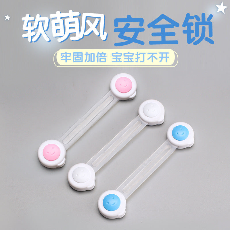 Baby safety locks, drawer locks, cabinet door locks, anti-opening sliding door locks, anti-pinch baby locks, refrigerator locks, cabinet locks - image 1