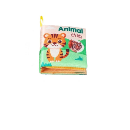 Cross-border baby cloth book, chewable and tear-resistant, with crinkle paper and squeaker, early education toy for infants 3 months and older - image 5