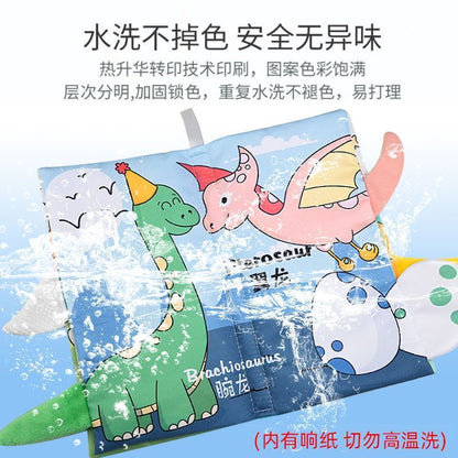 Jungle Tail Cloth Book for Babies, Chewable and Tear-Resistant Early Education Book, Durable Infant Toy for Children - image 3