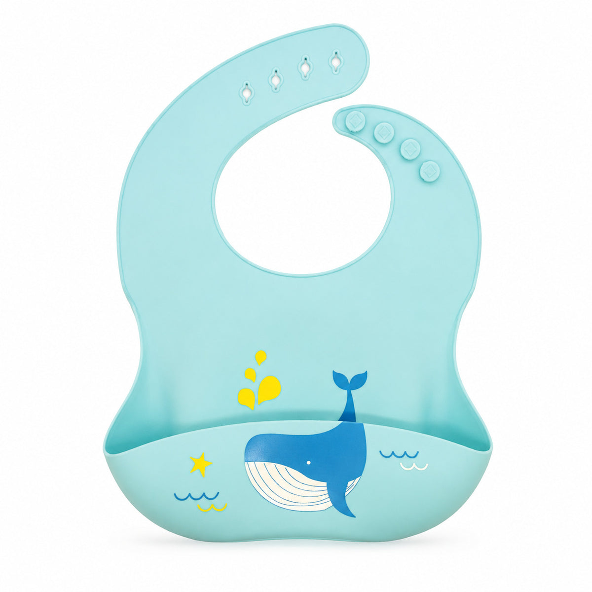 New in stock: children's silicone bibs, baby waterproof and anti-dirt silicone saliva towels, baby food bibs wholesale - image 5