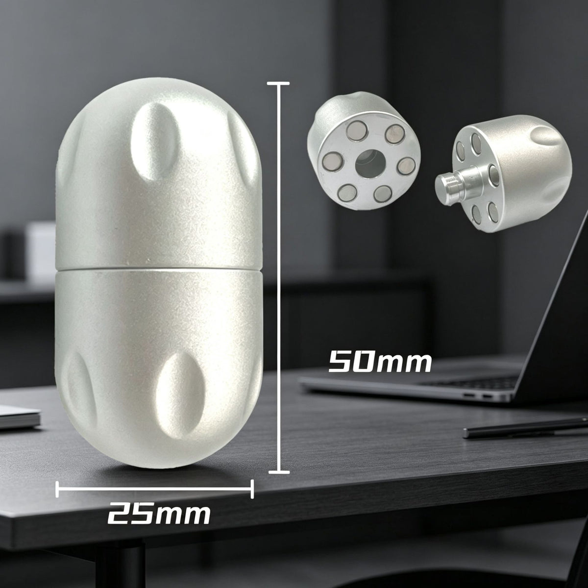Adult Fidget Push Slider EDC Stress Relief Toy ADHD Stress-Reducing Cylinder EDC Finger Grip Slider Factory Direct Sale - image 3