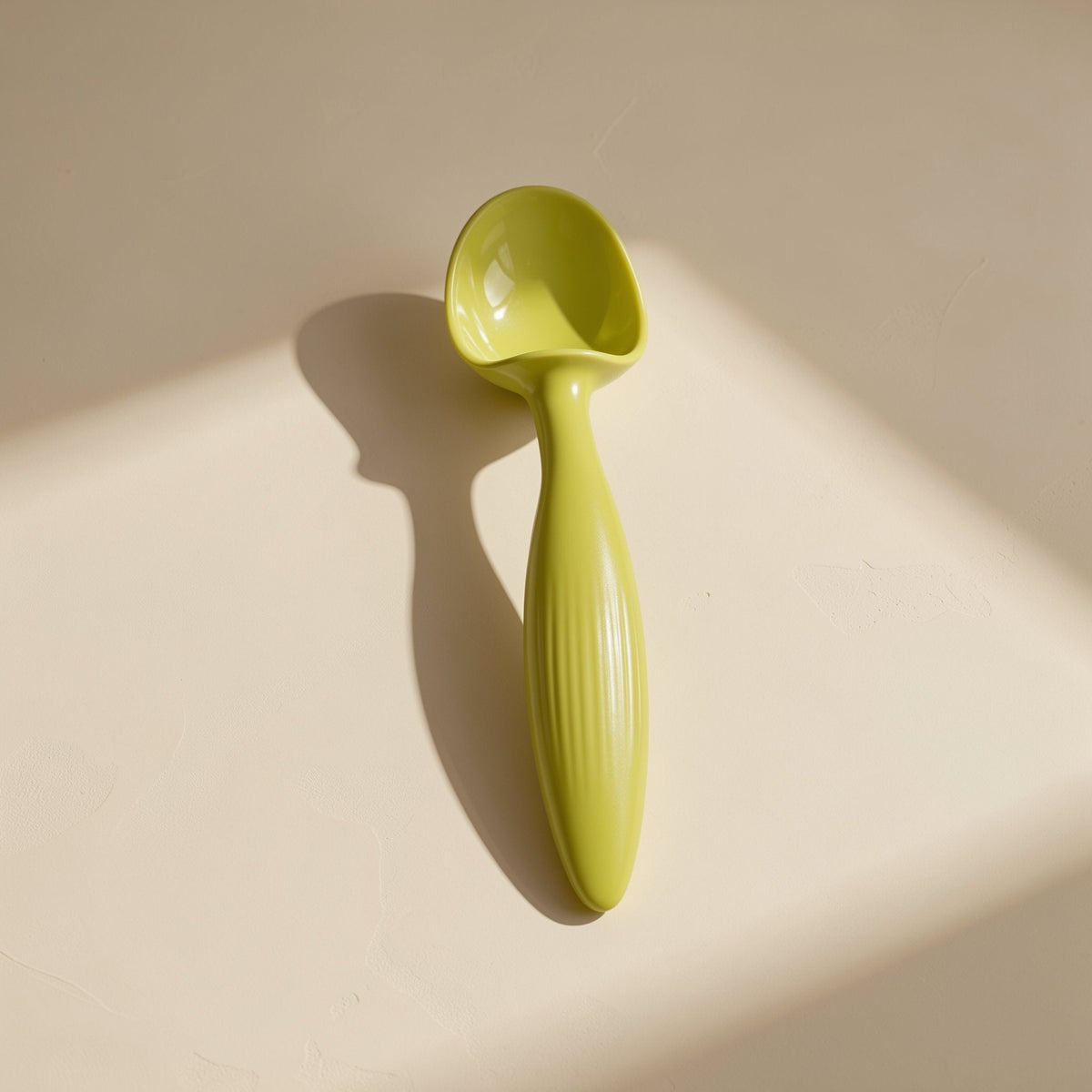 Tinyspoon baby feeding spoon and fork with a curved-head soup spoon - view 3