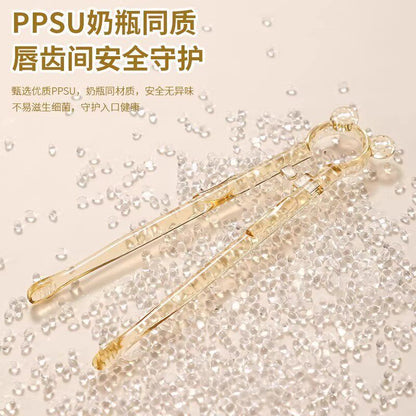 Cross-border PPSU children's training chopsticks, baby learning chopsticks, automatic rebound, anti-misalignment, high-temperature resistant, boilable tableware - image 4
