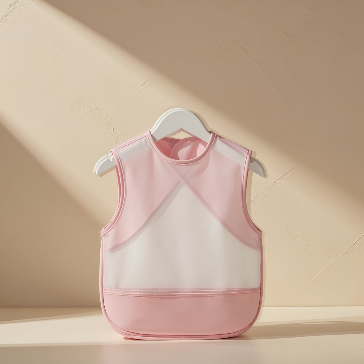 Sleeveless EVA children’s bib with a cartoon pattern - view 3