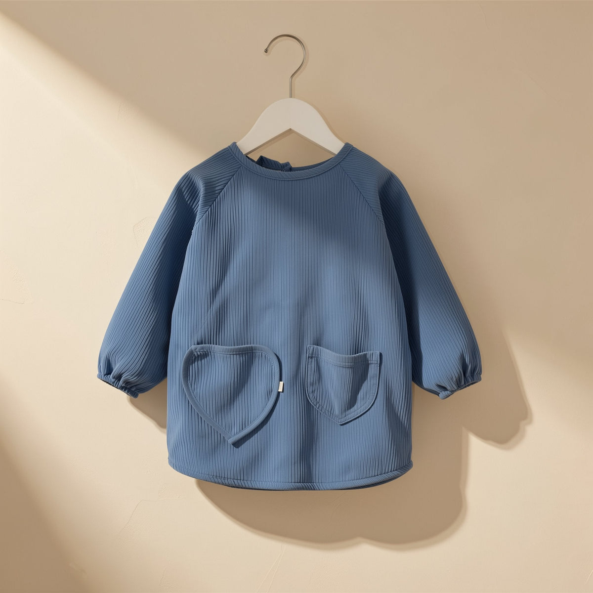 Long-sleeve baby bib made from 100% polyester - view 5