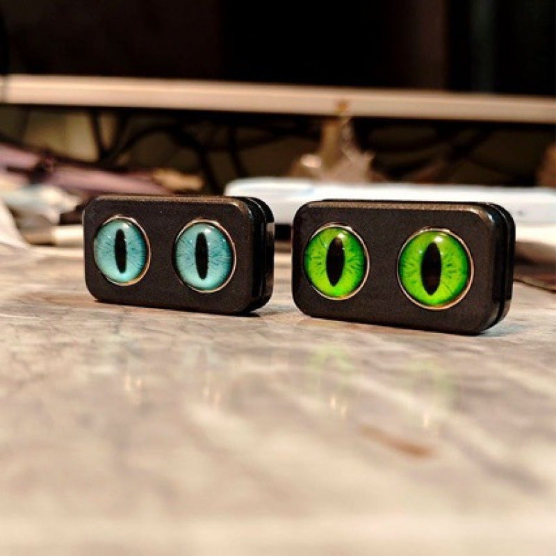 Owl EDC Fidget Spinner Slider Pusher Metal Fidget Toy Trendy Toy Portable Stress Relief Gadget - image 2