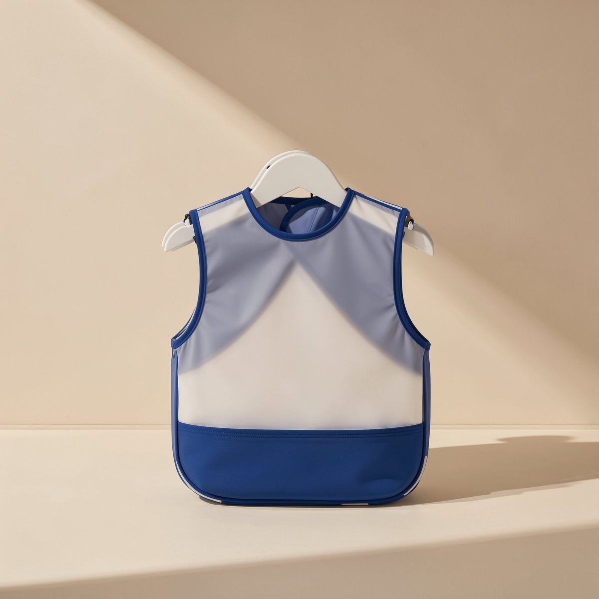 EVA children's feeding bib with a cartoon pattern and sleeveless apron-style design - view 5