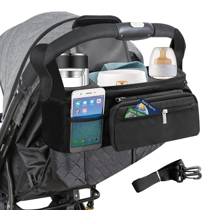 Cross-border baby stroller bottle bag, multi-functional baby product storage hanging bag for stroller - image 3