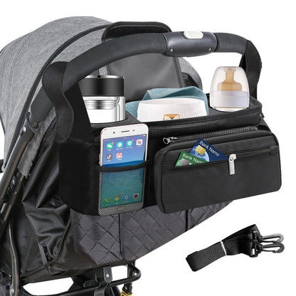 Cross-border baby stroller bottle bag, multi-functional baby product storage hanging bag for stroller - image 3