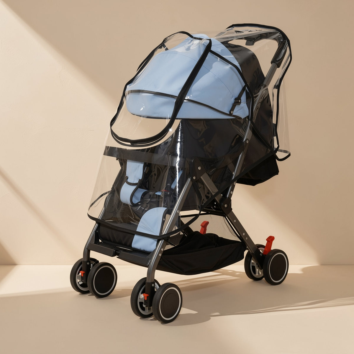 EVA rain cover for a baby stroller - view 3