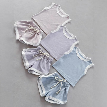 Casual Two-piece Newborn Outfit