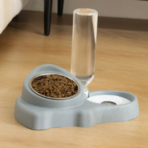 Multifunctional Feeding Bowl-feeder + Stainless Steel