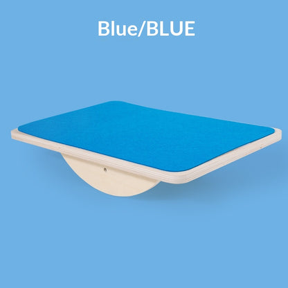 Wooden Balance Board Felt Solid Wood Seesaw Kids Play Wooden
