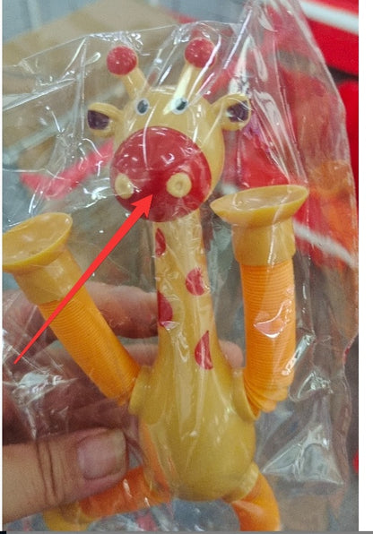 Giraffe Pop-Tube Toy