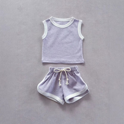 Casual Two-piece Newborn Outfit