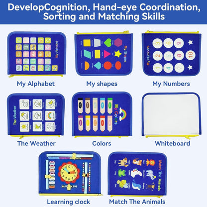 Toddler Busy Board Intelligence Learning Toys Sensory