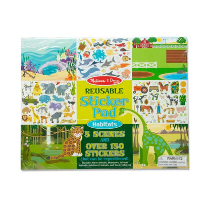 Reusable Sticker Pad - Habitat
