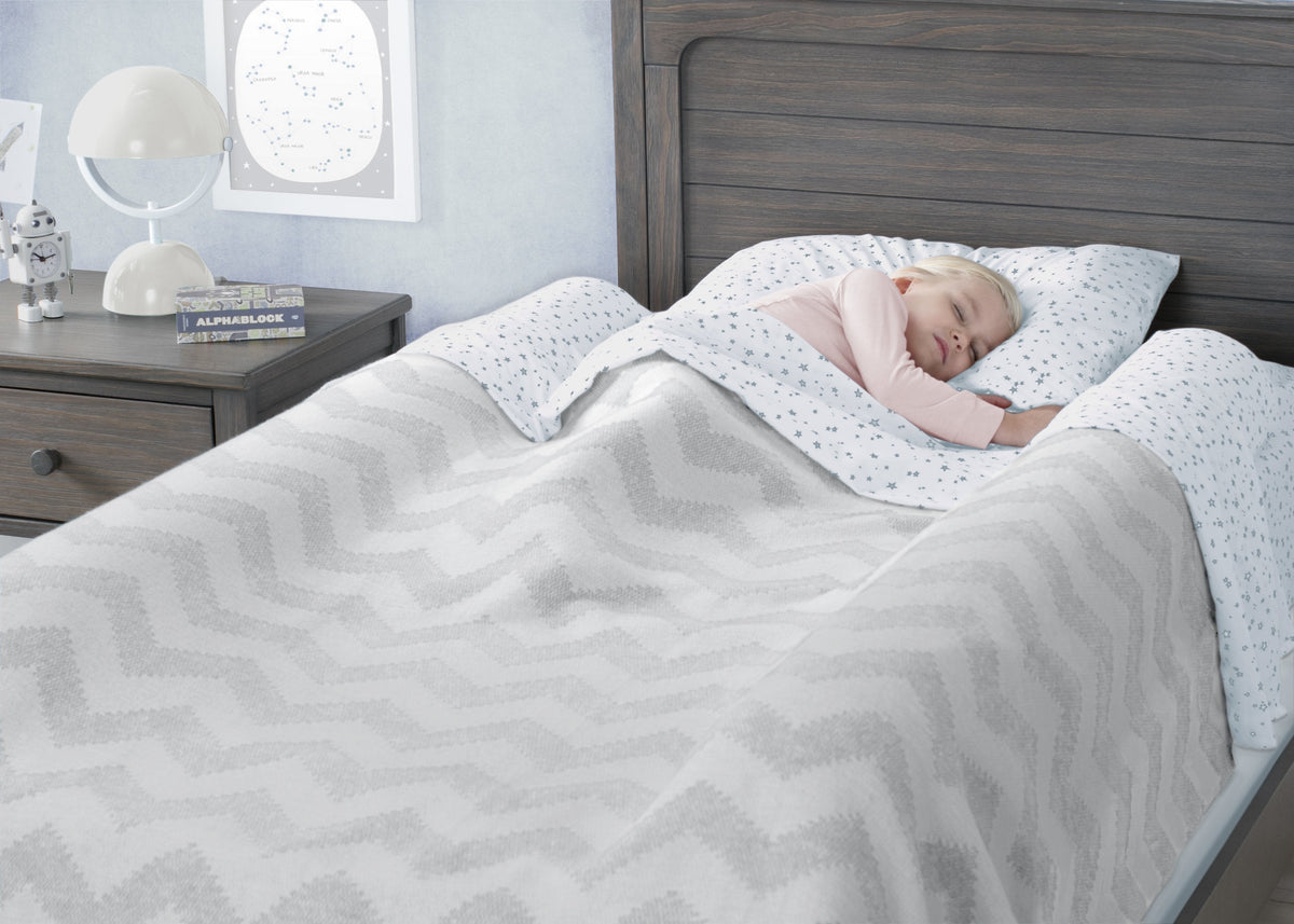 Perfect Sleeper Inflatable Bed Rails for Toddlers & Kids with Foot Pump (2 Pack)