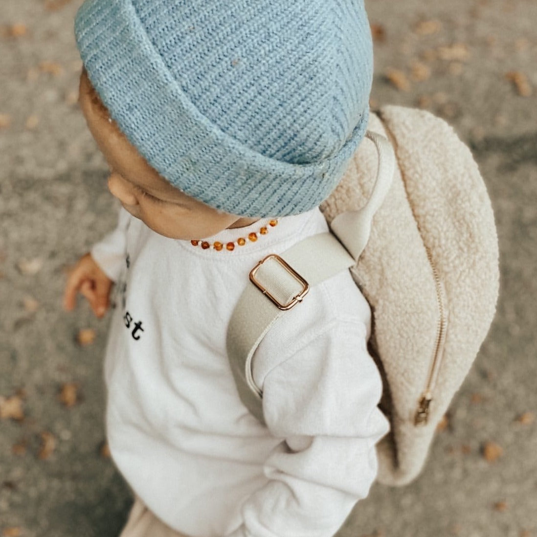 JBØRN Teddy Kids Backpack with Chest Strap