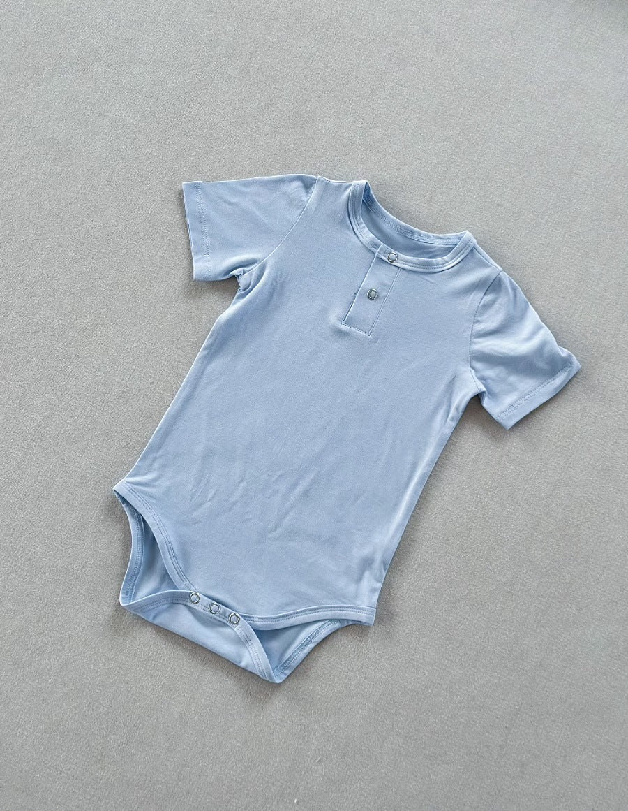 Class a Breathable Bamboo Fiber One-piece Bodysuit for Baby