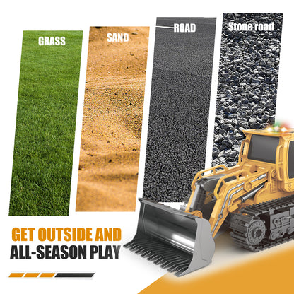 2025 Remote-controlled Engineering Vehicle Toy Bulldozer