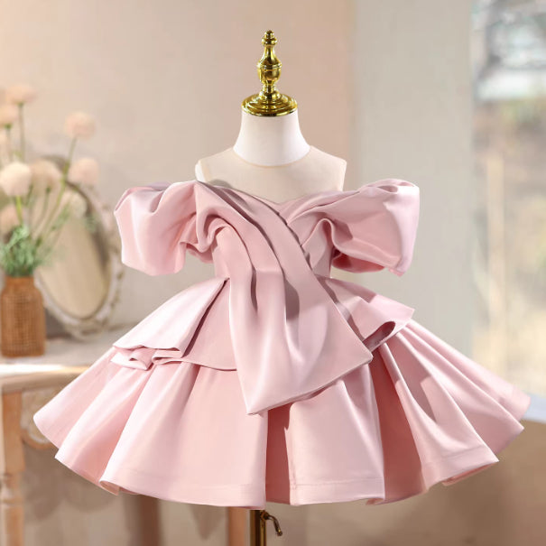 Newborn and Toddler One-year-old Birthday Party Dress