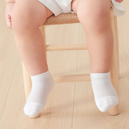 Baby Infant Thin Breathable Hollow-out Short Socks