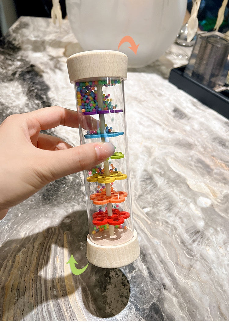 Wooden Rain Sound Tube