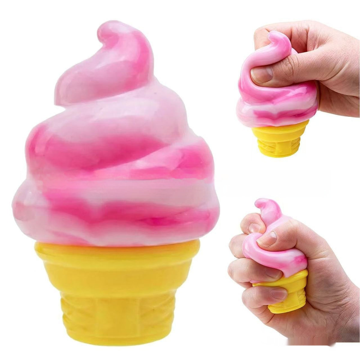 Ice Cream-shaped Stress-relief Toy for Kids