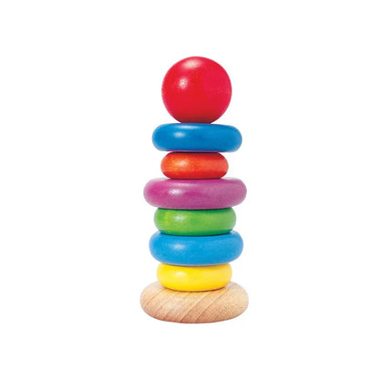 Rainbow Stacking Rings