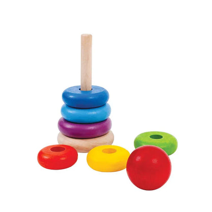 Rainbow Stacking Rings
