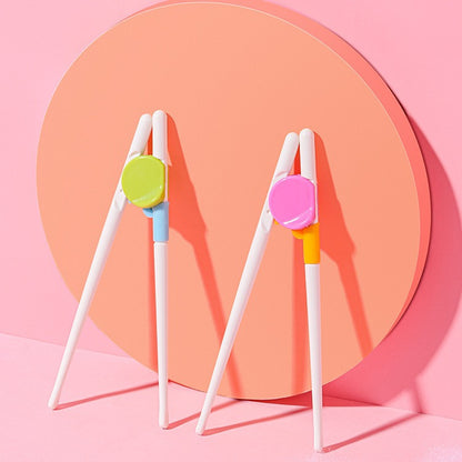 3160. Japanese Style Kidsren's Practice Chopsticks, Baby Training Chopsticks, Baby Learning Chopsticks - image 2