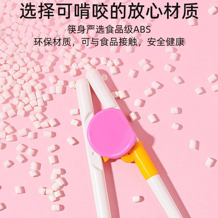 3160. Japanese Style Kidsren's Practice Chopsticks, Baby Training Chopsticks, Baby Learning Chopsticks - image 3