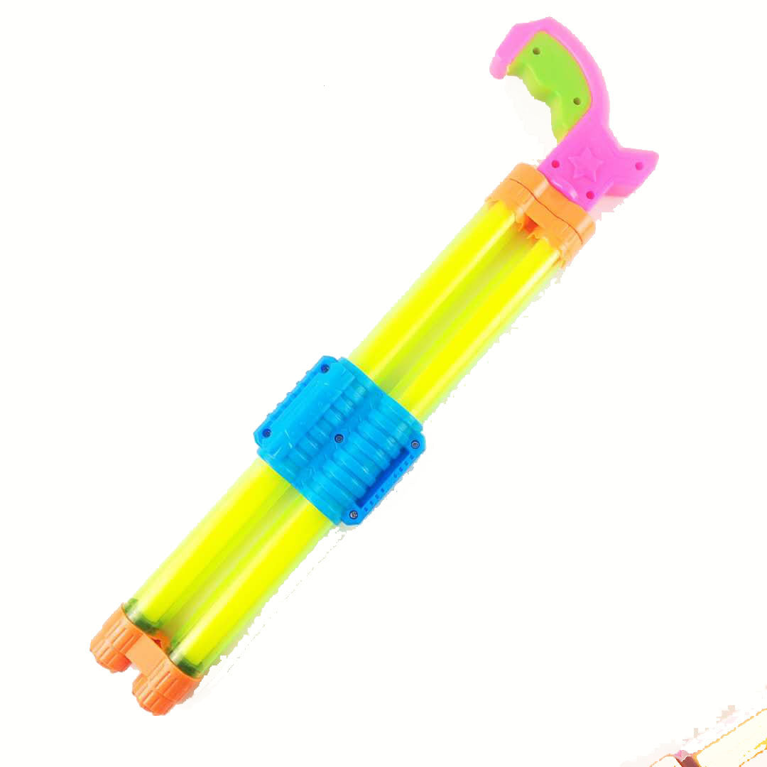 Children's Toy Water Gun Pull-Out Extended Water Gun Water Cannon Drifting and Playing in the Water Beach Stall Toy Transparent Water Pump - image 5