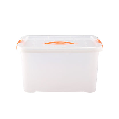 Plastic storage box desktop thickened transparent storage box sundries storage box finishing box toy box snack box storage - image 5