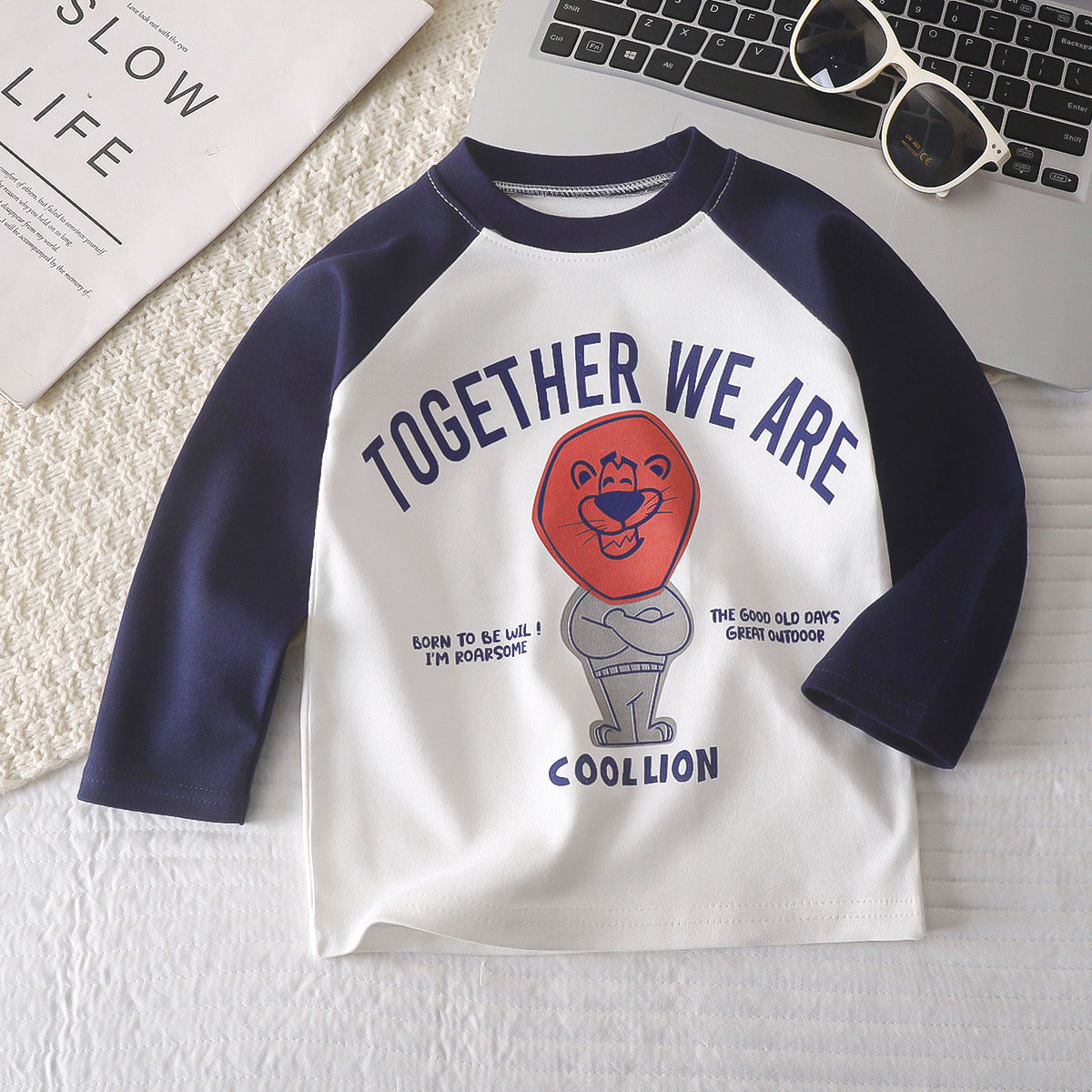 Children's Long-Sleeved T-Shirt Base Layer Autumn Pure Cotton New Baby Boys and Girls Base Layer Clothing Children's Clothing - image 3