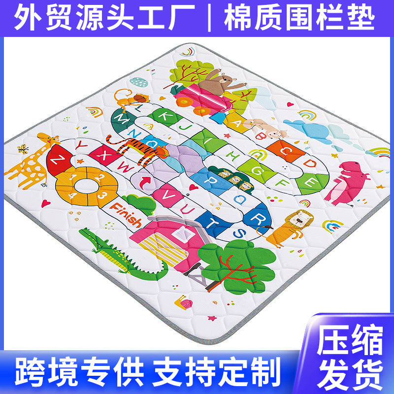 Cross-Border Amazon Fence Mat Baby Play Mat Thickened Crawling Mat Children's Floor Mat Climbing Mat Non-Slip Mat - image 4