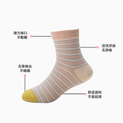 Six-finger Mouse Children's Socks 0-15 Years Old Children's Breathable Thin Cotton Socks Spring and Summer Thin Cool Cartoon Cotton Socks Girls Baby Socks - image 3